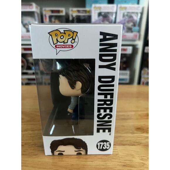 VAULTED Shawshank Redemption Andy Dufresne Funko Pop #1735 Movies Stephen King - Picture 4 of 6